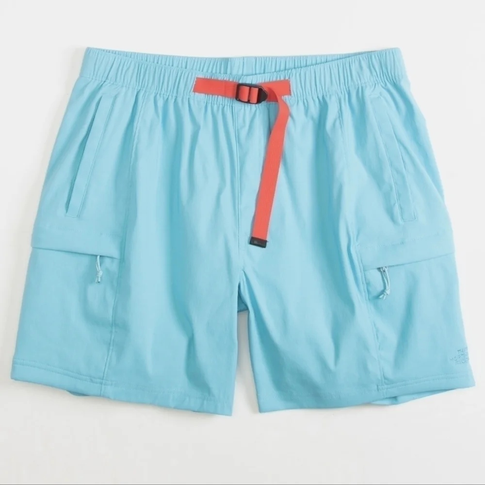 The North Face Shorts Men's Blue L New Belted Class V Norse Pocket